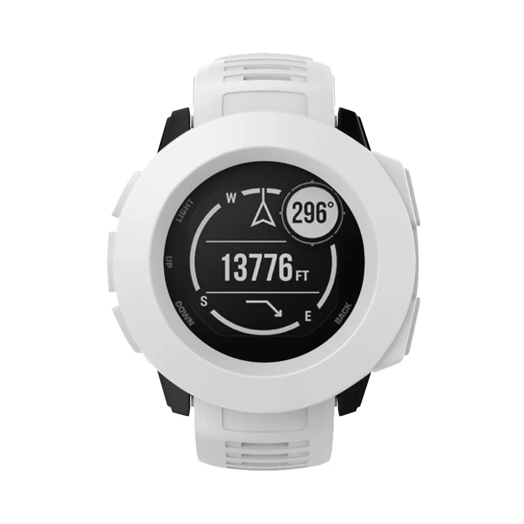 Силиконовый чехол для Garmin instinct, защитный чехол-бампер, смарт-чехол для часов, полный Чехол, новая мода