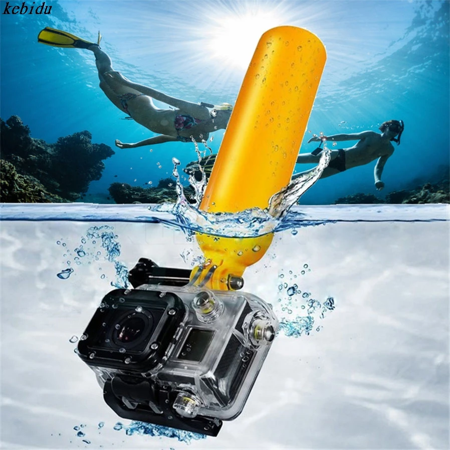 1 шт. для Gopro аксессуары поплавок плавающий ручной монопод держатель GoPro HD Hero 4 3 + 2
