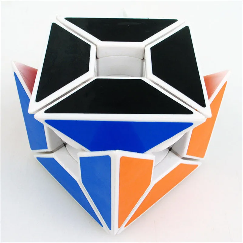 LL Hollow Speed Magic Fisher Cube Moving Edge Twist Puzzle Educational Toy Gift White Fancy Cubic Brain Teaser ABS Ultra-Smooth | Игрушки и