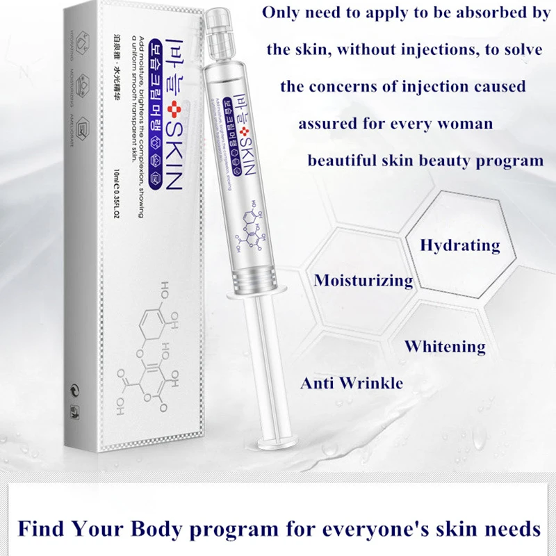 BIOAQUA 10ML Moisturizing essence face Skin care hyaluronic acid liquid anti aging wrinkle collagen whitening | Красота и здоровье
