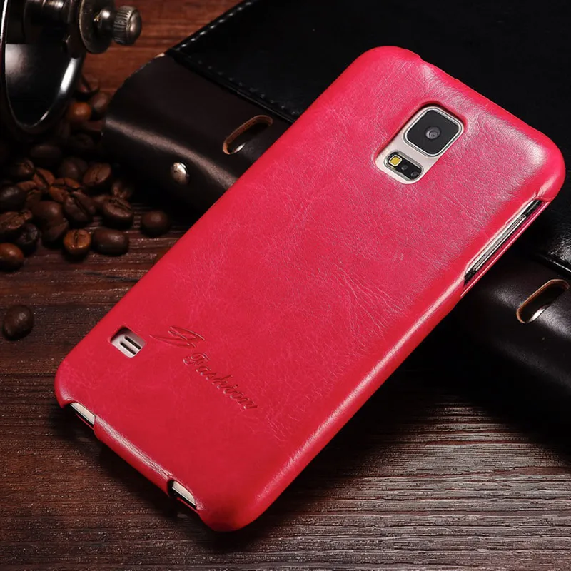 Fashion Vintage Case For Samsung Galaxy S5 PU Leather Flip Cover i9600 Coque Phone Bag Cases | Мобильные телефоны и