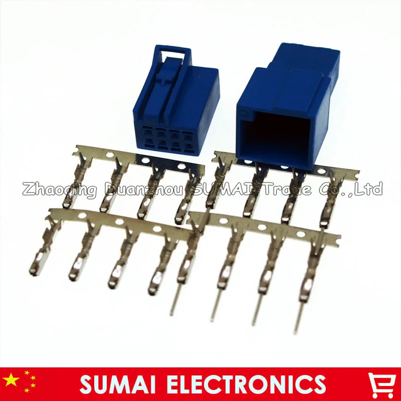 8 контактный штекер или гнездо автомобильного аудиоразъема Автомобильный