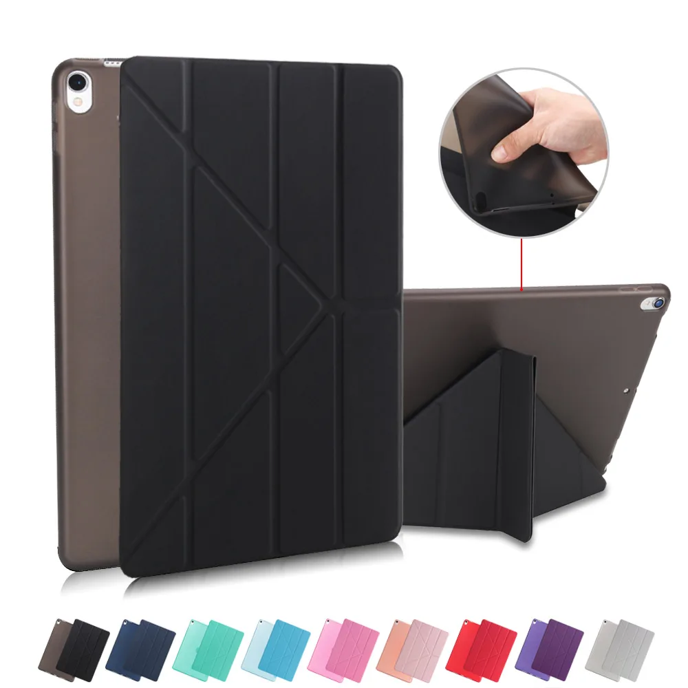 Redlai чехол для нового iPad Pro 10 5 2017 многофункциональный стенд PU кожаный смарт