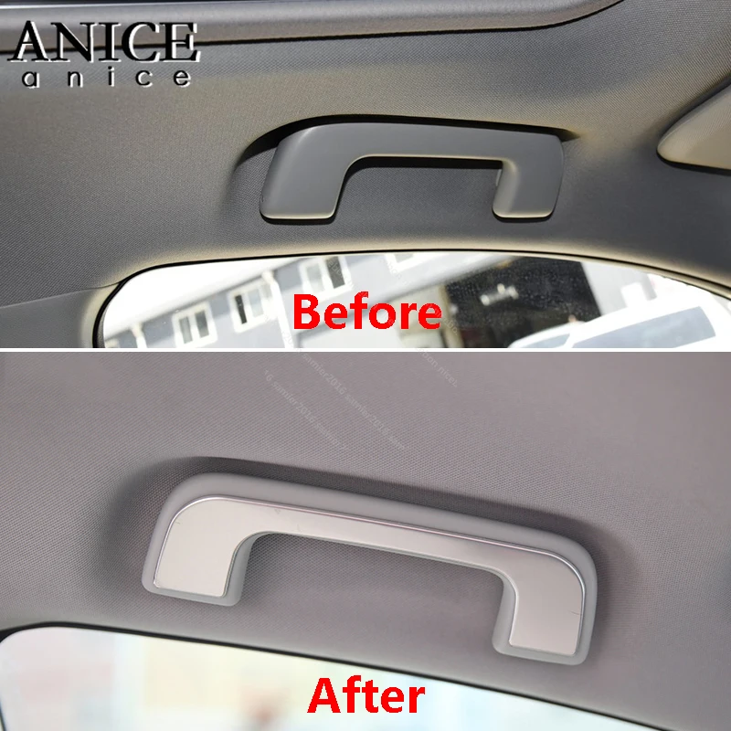 Нержавеющая крыши ручки блесток декоративная накладка отделкой для Toyota RAV4 2013