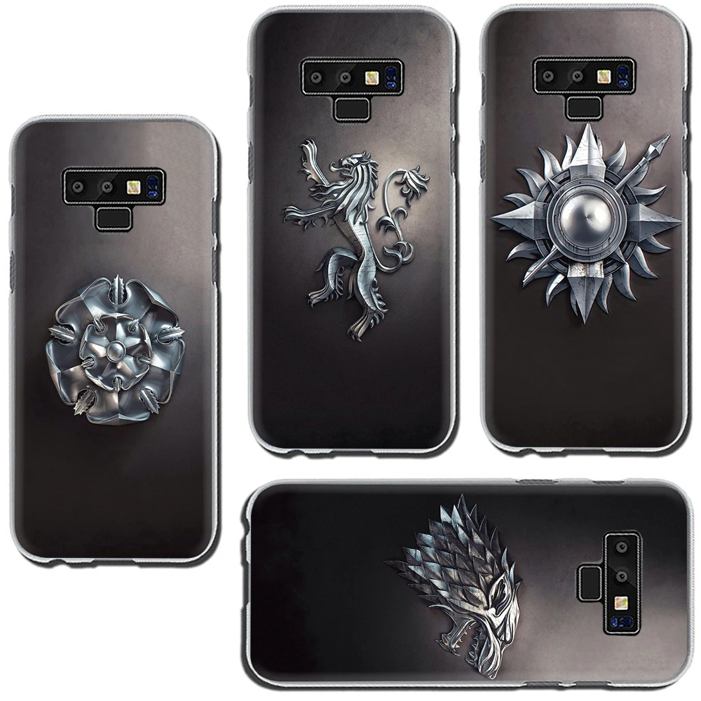 Жесткий чехол для телефона Game Thrones dazenerys Nine Family Crests Samsung Galaxy A3 A5 2016 2017 A7 A8 A9 2018 A 10 30 40