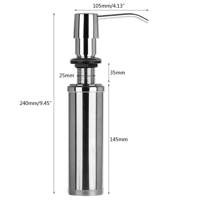 Дозатор для мыла дозатор лосьона жидкое моющее средство встроенная установка