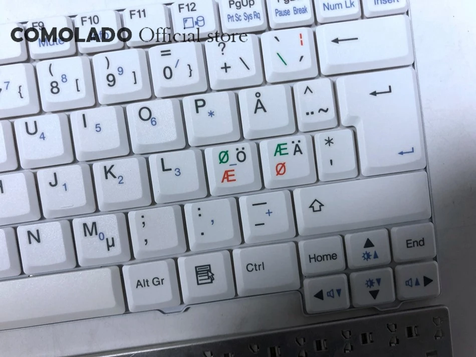 Корейский скандинавский бразильский ноутбук Keyboar для LG X110 X 110 V070722AS1 KR белая