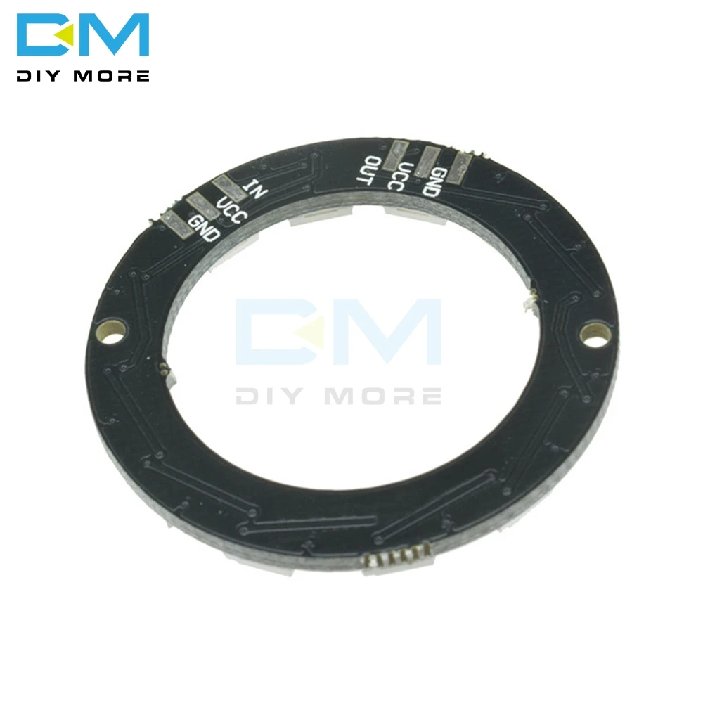 Светодиодный rgb ring 12 бит WS2812 WS2812B 5050 RGB светодиодный интегрированный драйвер