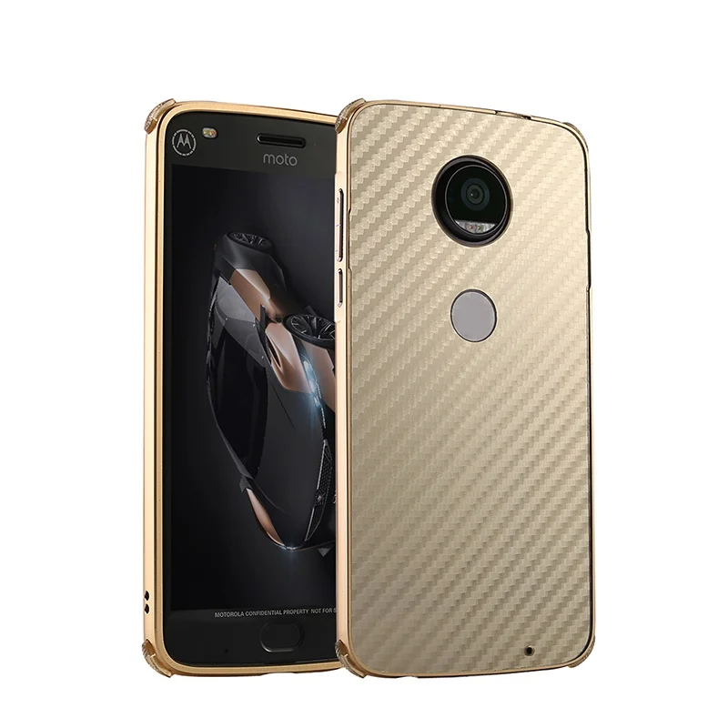 Чехол для Motorola Moto Z Z2 Z3 Play чехлы Force чехол из углеродного волокна 2 в 1 ударопрочный