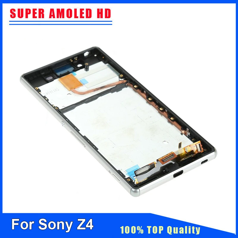 Новое поступление для sony Xperia Z4 Lcd с цифровым преобразователем ЖК-полной ЖК