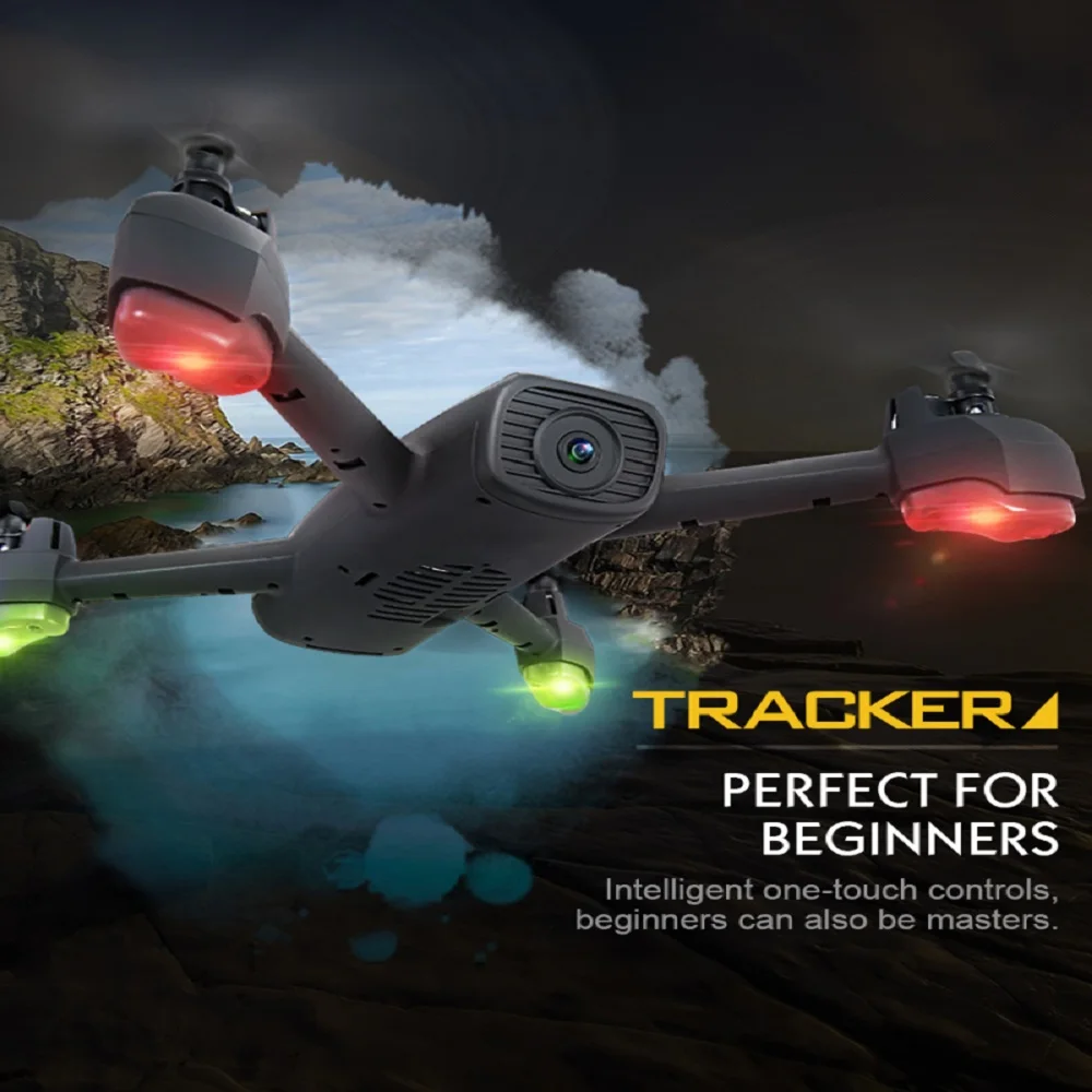 Новый беспилотник 720P Wi Fi камера Селфи Квадрокоптер Rc вертолет GPS