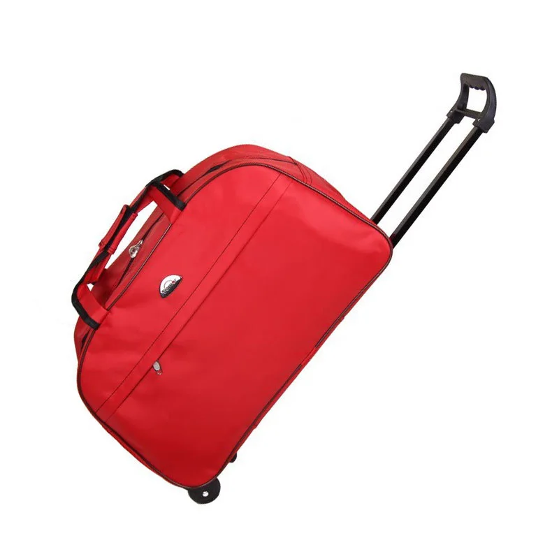 01 Travel bag Новая Водонепроницаемая Дорожная сумка на колесиках для мужчин и женщин, сумка для багажа, вместительная сумка с колесиками, аксессуары для путешествий - Цвет: 01 Travel bag