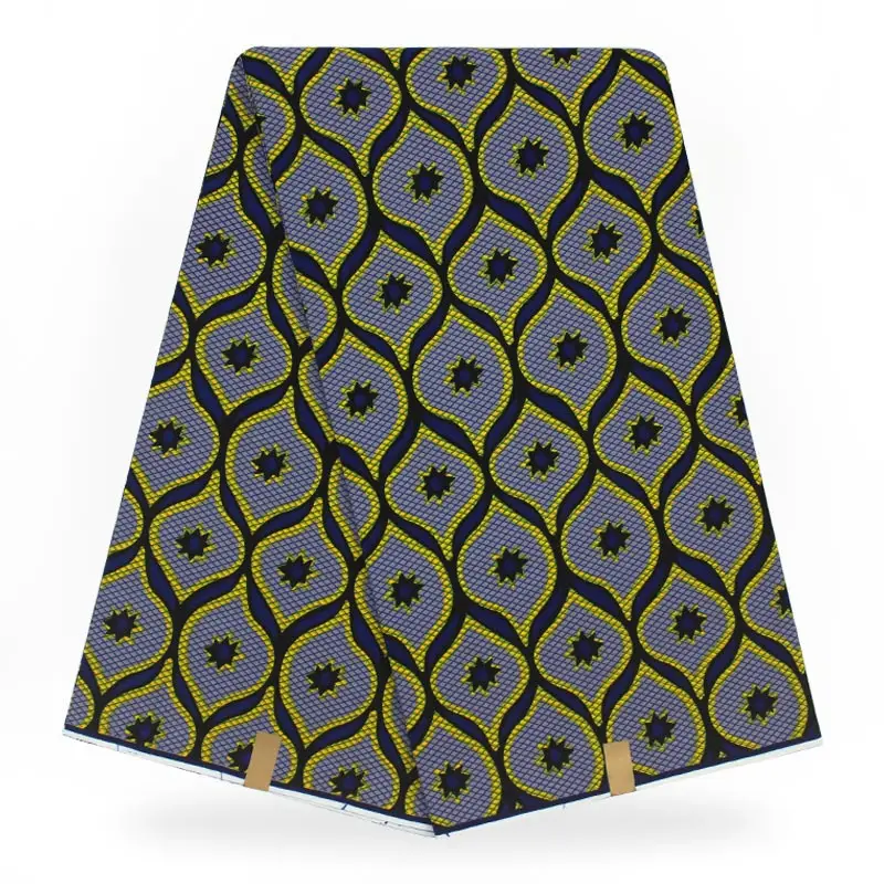 

not cotton /100% polyester african wax prints fabric ankara fabric 2019 latest 6yards of african fabric african wax fabric