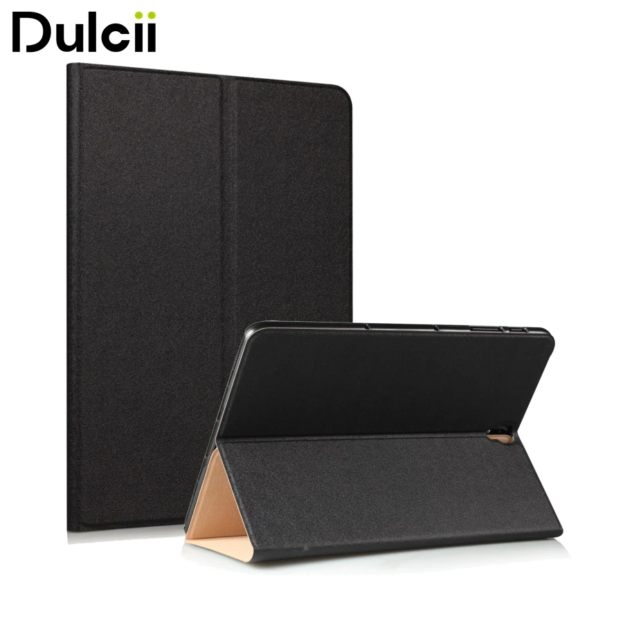 Dulcii для Galaxy Tab S 3 9.7 чехол песок как текстуры Смарт кожаный Samsung s3 дюймовый T820 t825