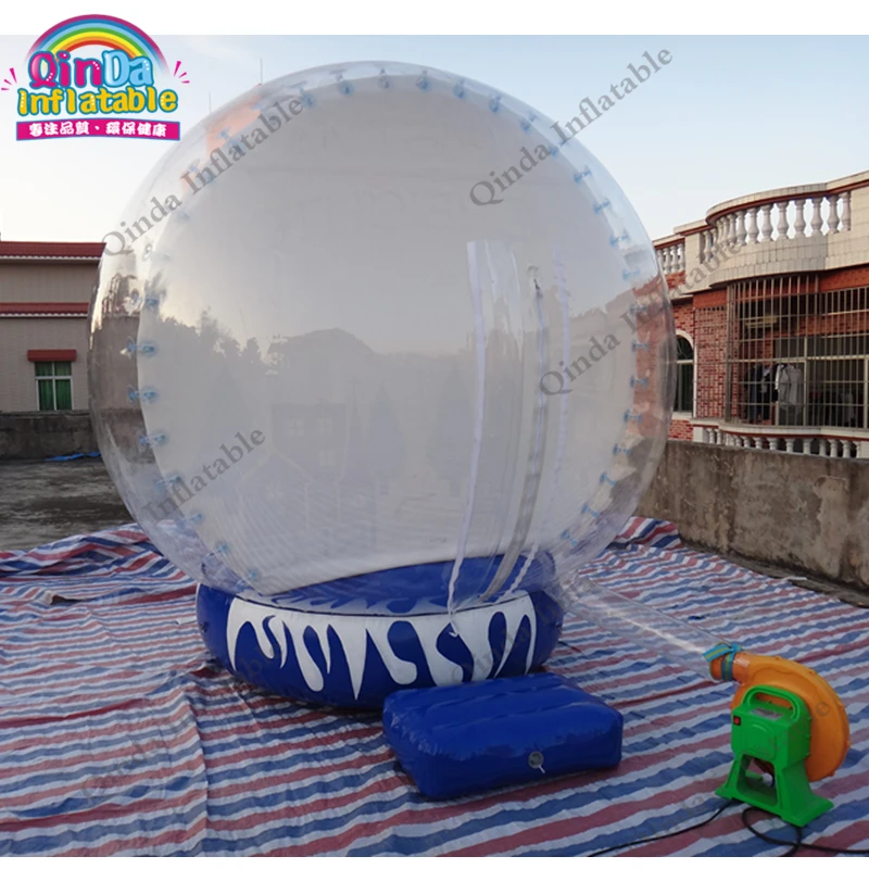Надувной снежный шар для рождественских украшений купол палатка|globe inflatable|globe