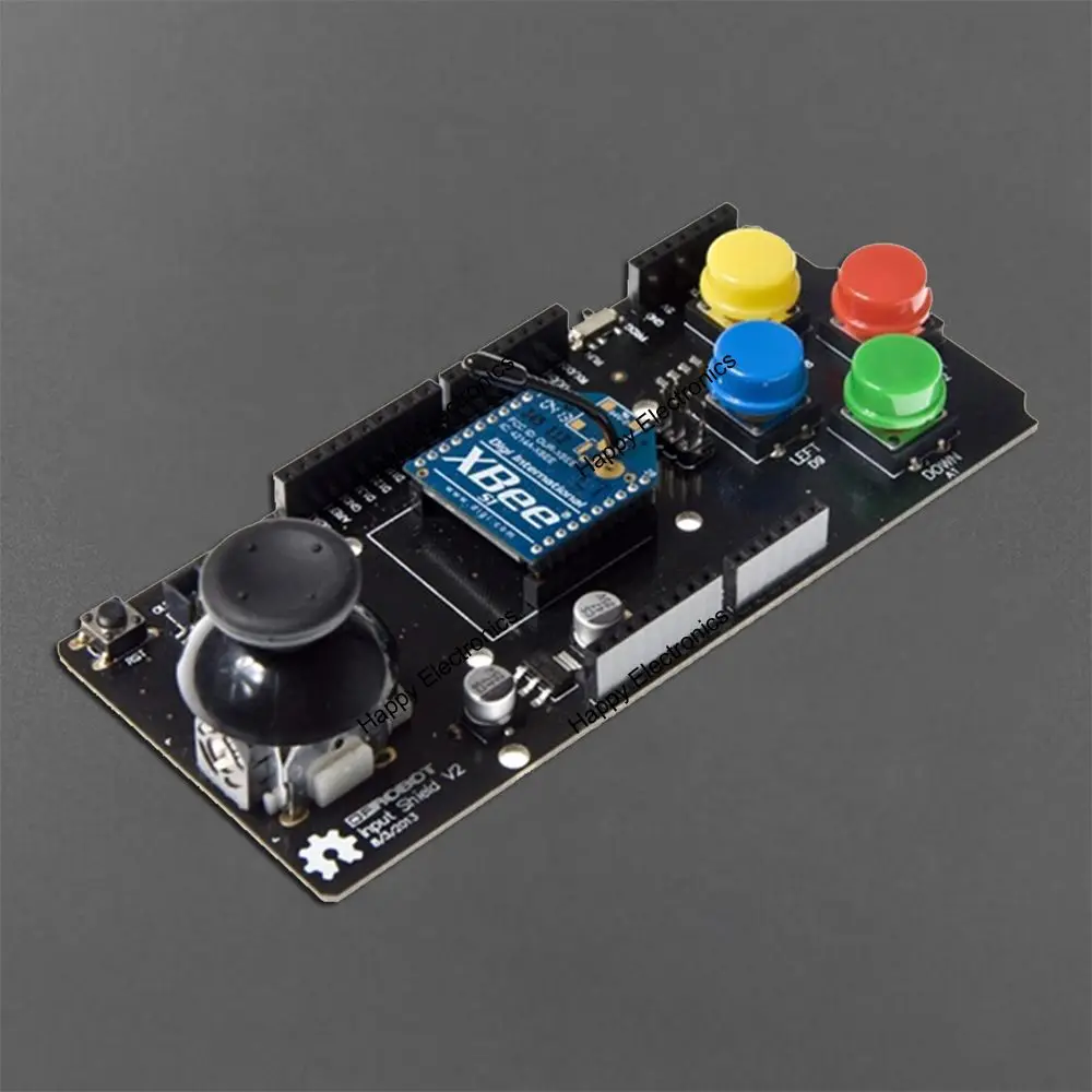 Новый DFRoBot 100% оригинальный DIY щит ввода V2.0 плата для Arduino с/встроенной кнопкой