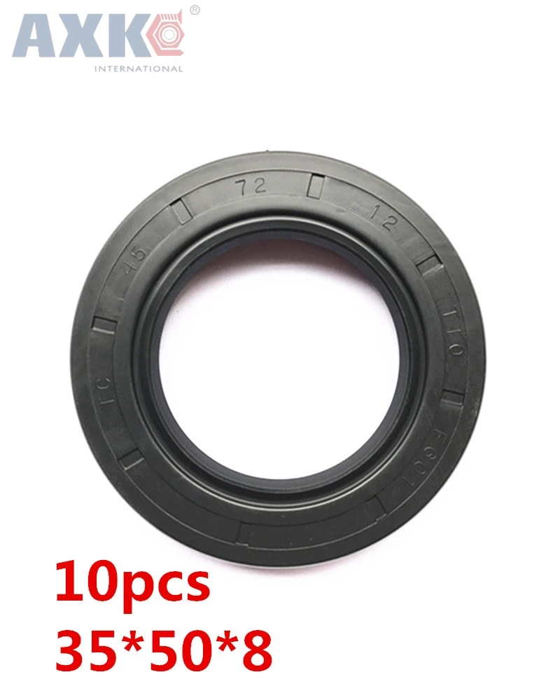 

AXK 10pcs TC35x50x8 Skeleton Oil Seal Seals high-quality Seals Radial shaft seals