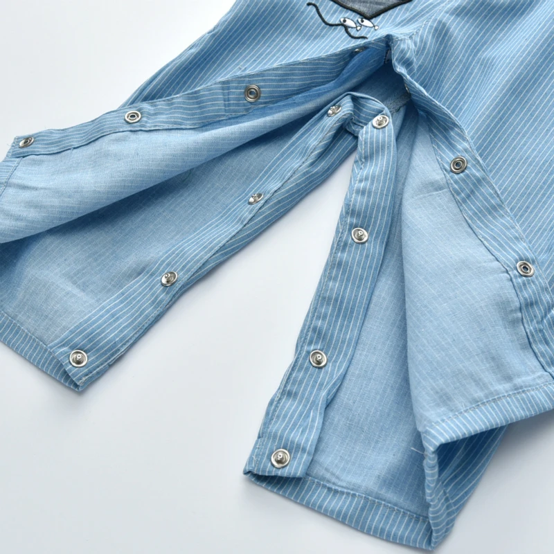 Комплект из 3 х предметов для новорожденного пижамы детей ползунки + комбинезон