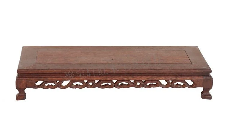 Деревянная резьба из красного дерева предметы мебели основание для цветочного