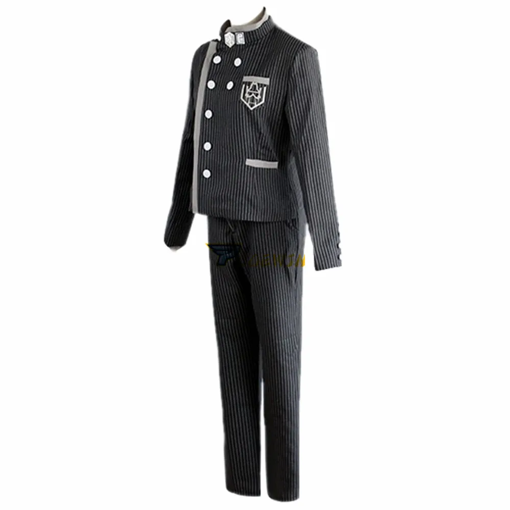 Аниме Danganronpa V3 Shuichi Saihara косплей костюм со шляпой