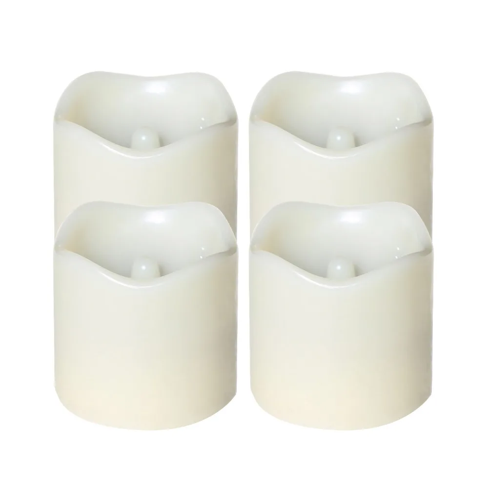 1 5 дюймовые мерцающие беспламенные светодиодные светильники на батарейках