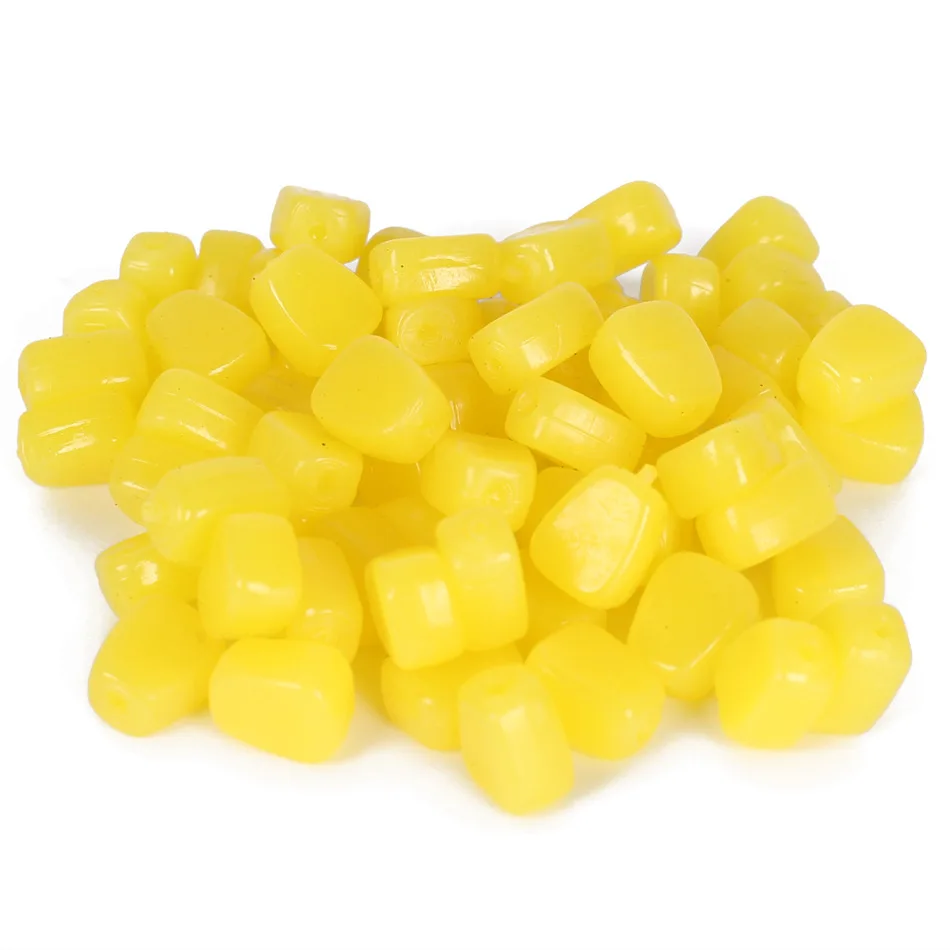 Высокое качество 100 шт./лот мягкие приманки кукуруза карп рыболовные с запахом