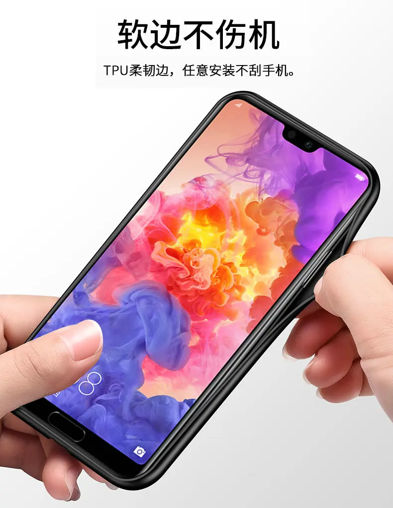 Для huawei P30 Pro Чехол из твердого закаленного стекла с подставкой Кольцо Магнит защитный чехол на заднюю панель для huawei P30 lite P30Pro p30lite