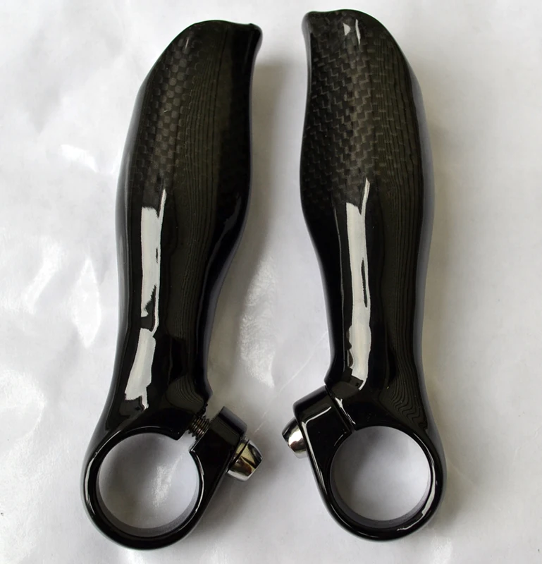 Без логотипа Новый эргономичный дизайн Горный велосипед углеродное волокно руль