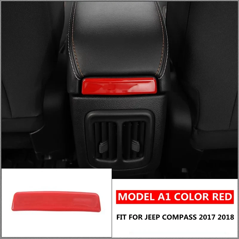 Аксессуары для Jeep Compass 2017 2018 Украшение коробки подлокотника формовочная крышка
