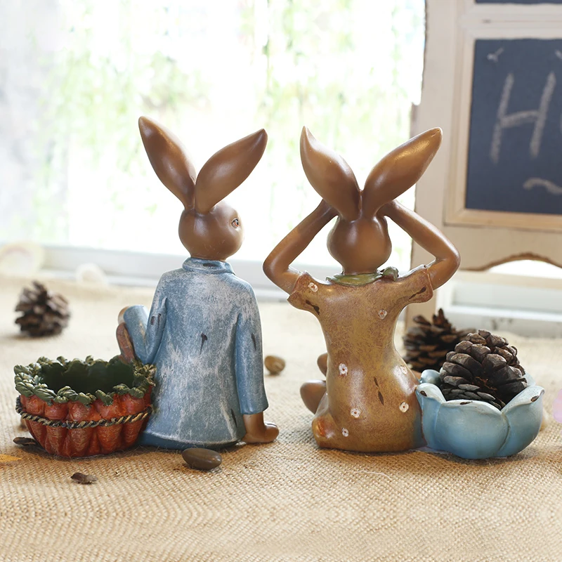 2 шт./компл. Ретро подсвечник в американском сельском стиле полимерный форме