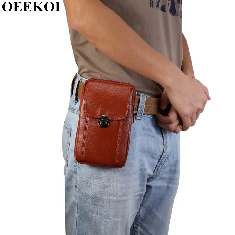 OEEKOI Universal Waist Belt Bag Wallet Case for Alcatel Pop 4S/Idol 4S/Tetra/3L/Verso/Cameox/U50/Idol 5/Pixi 4 5.0/TRU/Idol 4