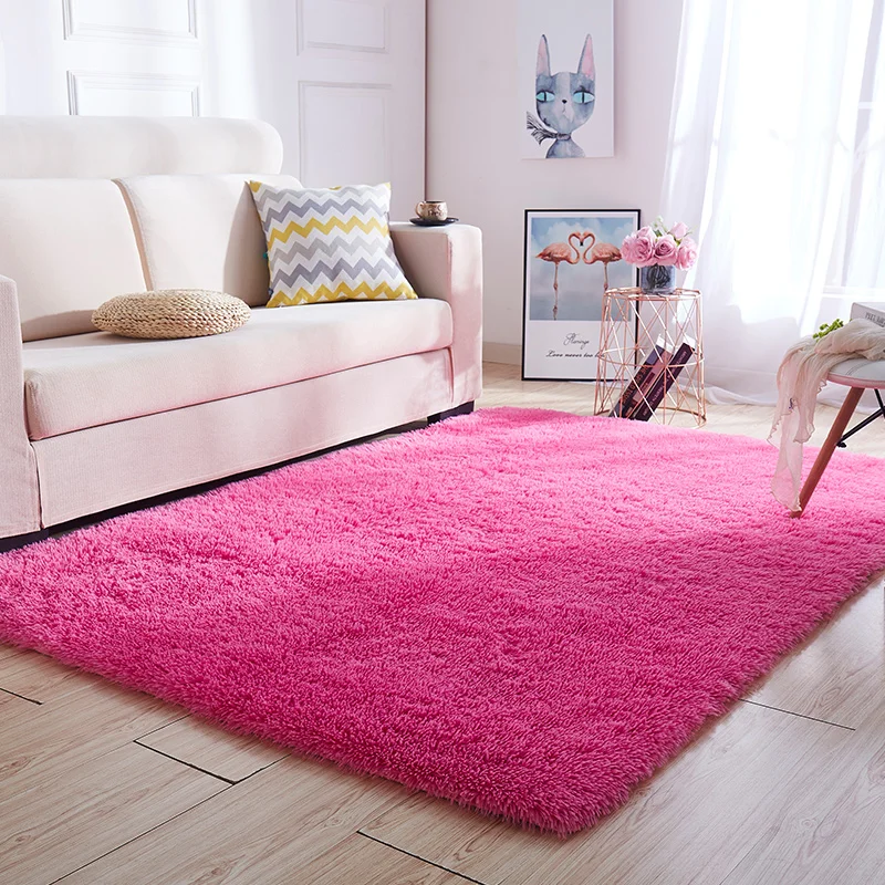 Новое поступление скандинавский стиль длинный ковер для волос прикроватный