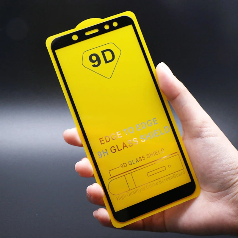 2 шт. 9D Защитное стекло для Samsung Galaxy A6 A7 A8 2018 Plus A3 A5 2017 защита экрана A 5 6 7 8 полное