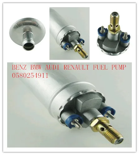 

New inline fuel pump 0580254911 0580 254 911 High performance fuel pump case 0580254950 fuel pump