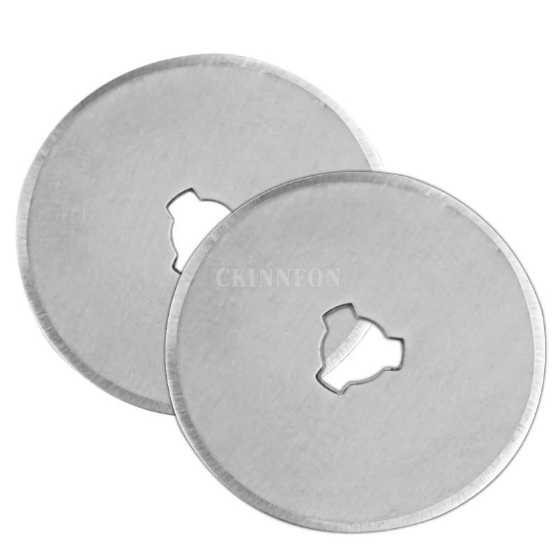 

DHL 1000 PCS 28mm 45mm Rotary Blades Cutters Fabric Paper Circular Cut Craft Rotary Cutter Refill Replacement Blades New
