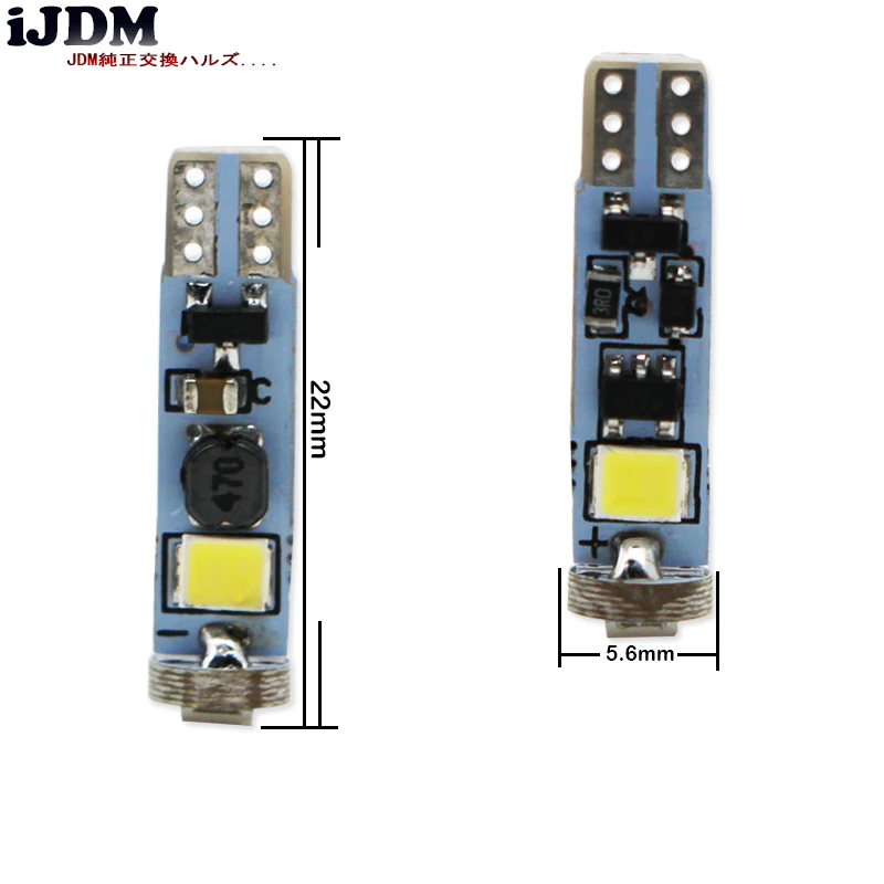 Светодиодная автомобильная лампа iJDM Canbus T5 74 73 286 для приборной панели BMW E36 E34 E32 E38