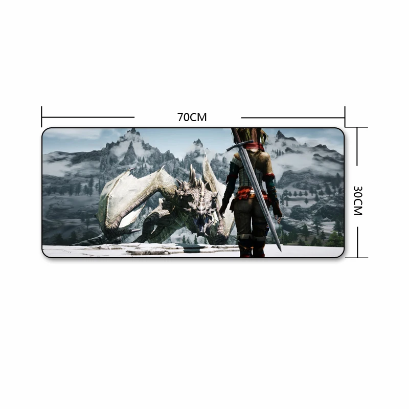 FFFAS популярный компьютерный автономный игровой коврик для мыши для the elder scrolls v skyrim большой не выцветающий игровой коврик 70X30 см - Цвет: Model C