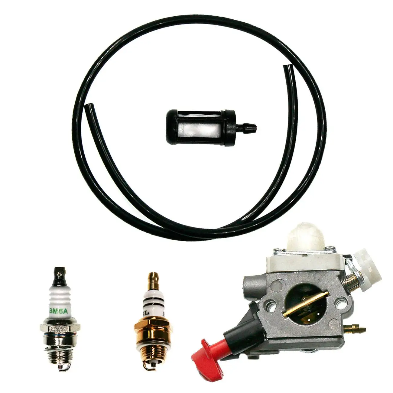 

Carburetor Spark Plug fuel line for Stihl FS56C FS70 FC56C FC70 C1M-S267A 41441200608