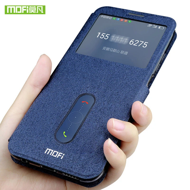 Mofi для Xiaomi mi8 чехол mi 8 lite SE силиконовый защитный книжка Кожа Для Mi8 lite|Чехлы-книжки|