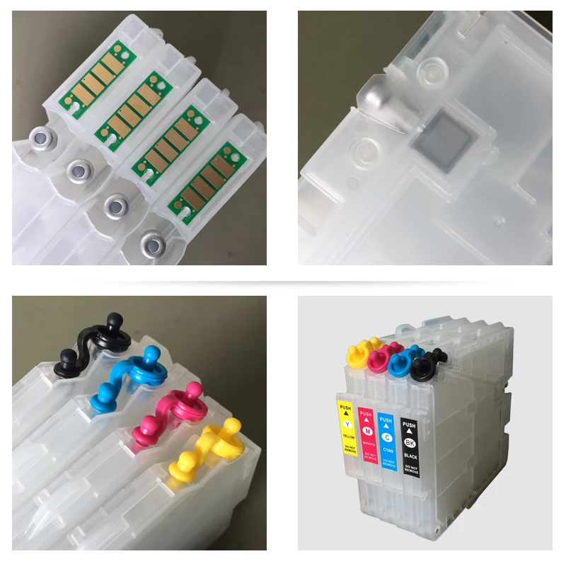 New GC31 GC 31 Refillable Ink Cartridge For Ricoh GXE 2600 3300 3300N 3350N 5050N 5500 5550N 7700 with Chips
New GC31 GC 31 Refillable Ink Cartridge For Ricoh GXE 2600 3300 3300N 3350N 5050N 5500 5550N 7700 with Chips