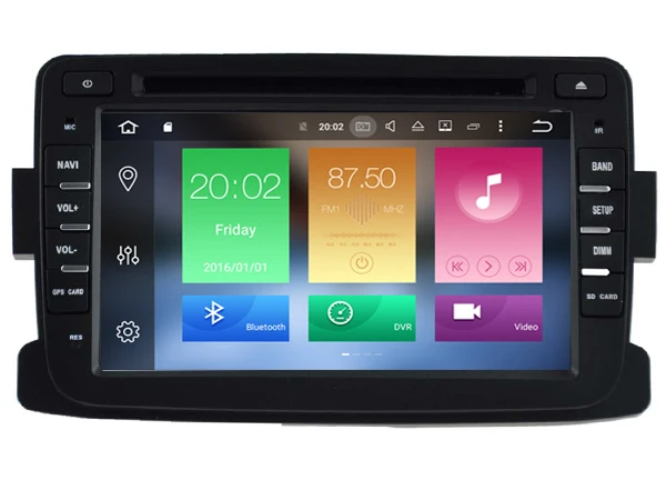 Для RENAULT Duster/Logan/Dacia/Sandero/Dokker/Lodgy Android 8 0 автомобильный DVD gps спортивный Поддержка wifi