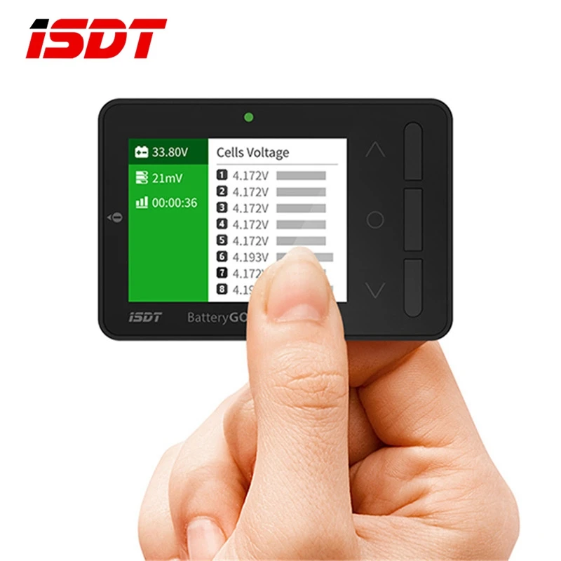 Оригинальный Смарт тестер ISDT для проверки заряда батареи балансир приемник