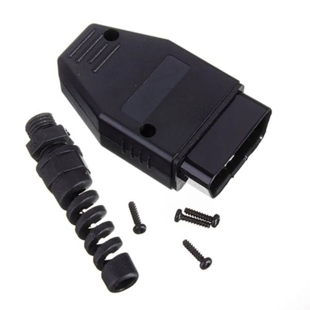 16 контактный переходник OBD II J1850 автомобильный диагностический инструмент разъем