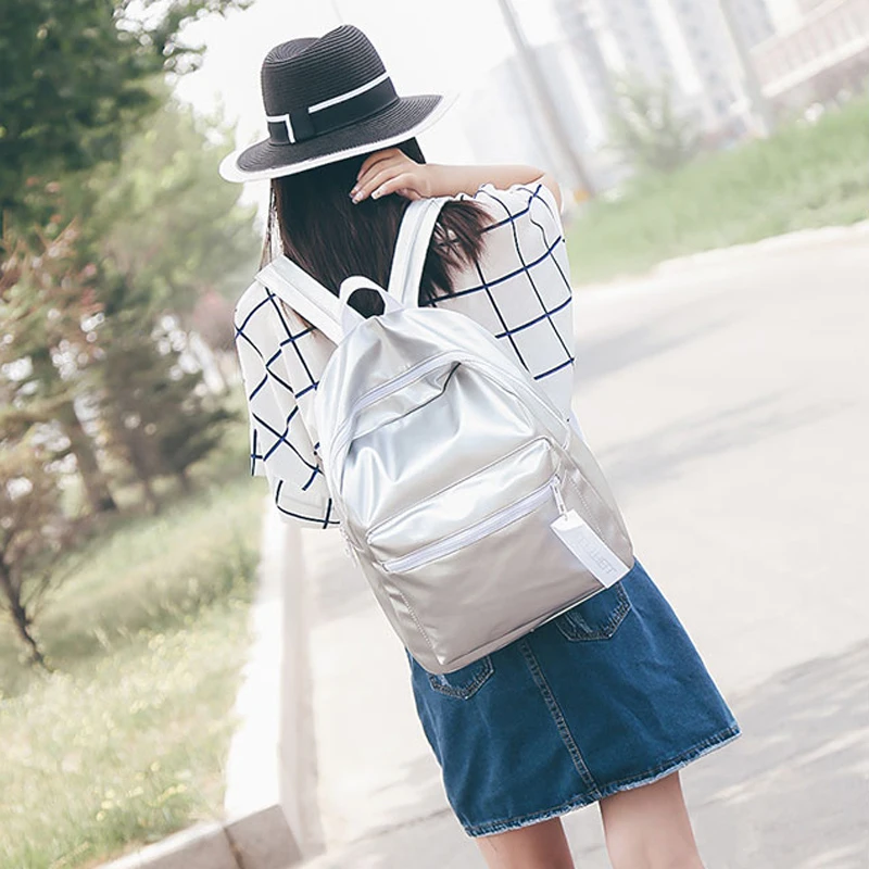 Голограммный лазерный рюкзак для школьников Женский голографический