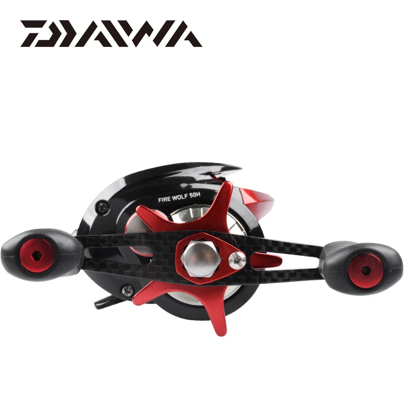 100% первоначально DAIWA своих волк Baitcasting Рыболовная катушка 50-CS/50L-CS 50H-CS/50HL-CS