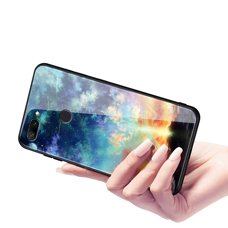 Новый оригинальный для Xiaomi Mi 8 Lite мобильный чехол телефона закаленное стекло