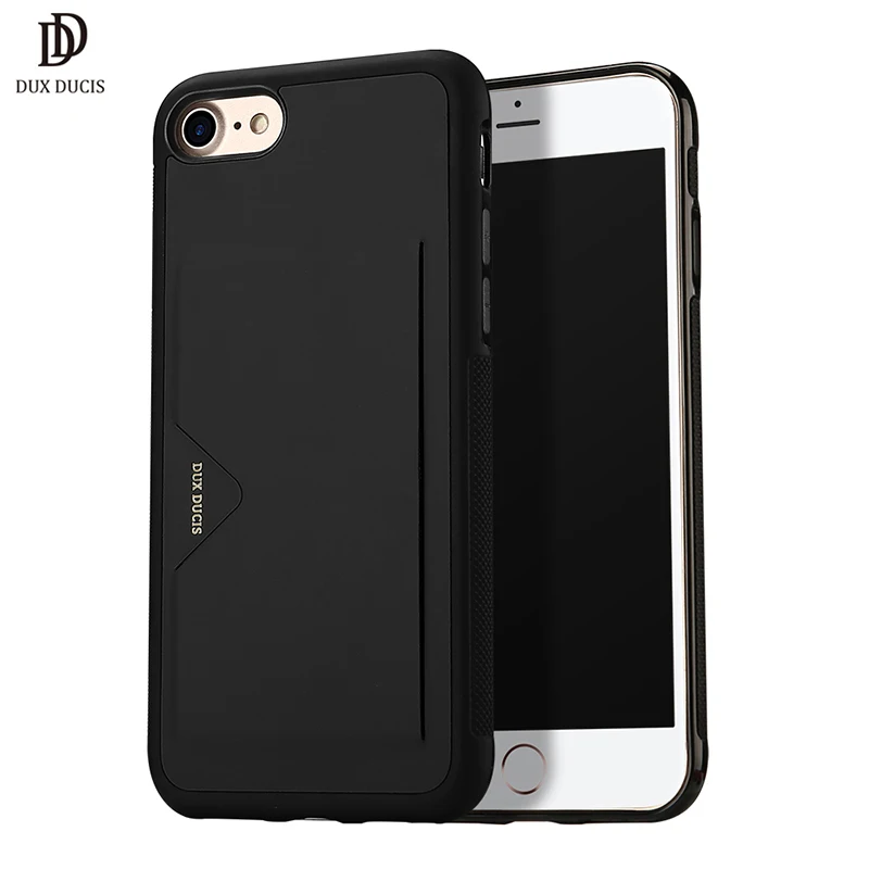 DUX DUCIS полузавернутый чехол для iPhone 7 и Plus 4 &quot5 5&quot из искусственной кожи Мягкий