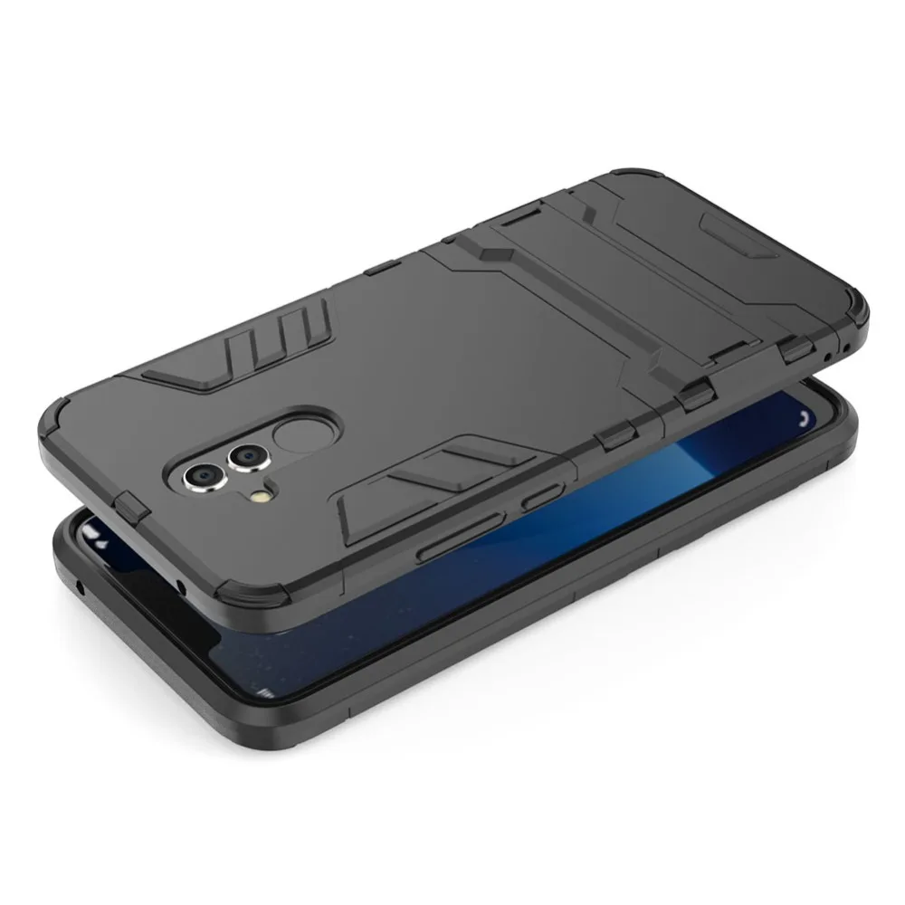 2 в 1 3D чехлы с подставками чехол для смартфона Huawei MATE 20 LITE из поликарбоната + ТПУ