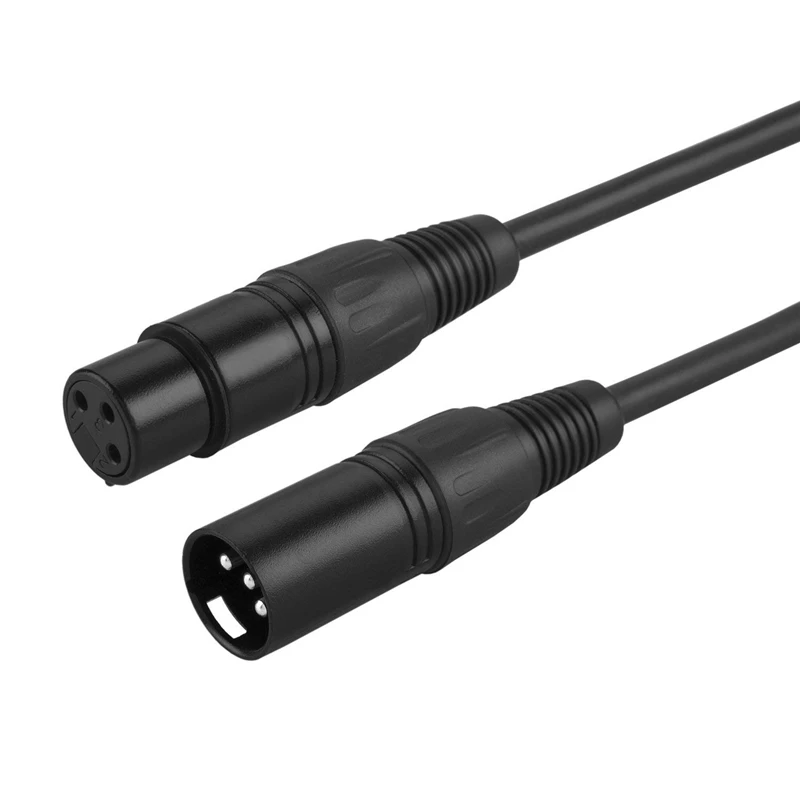 3 контактный сбалансированный профессиональный микрофонный кабель XLR штырь