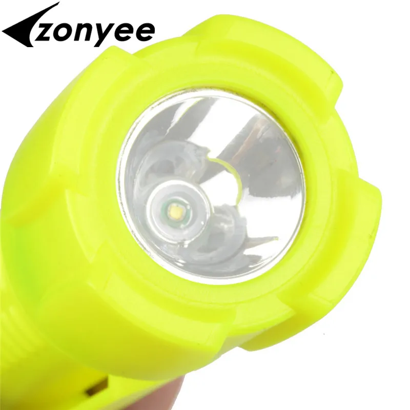 Zonyee Дайвинг фонарик водонепроницаемый подводный фонарь лампа для плавания Охота